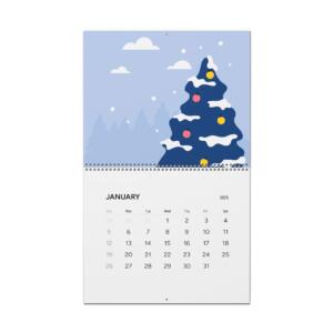 2025 Four Season Themed Wall Calendars - Image 2