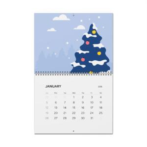 2025 Four Season Themed Wall Calendars - Image 5