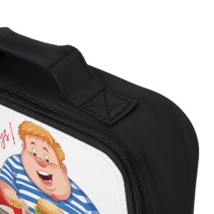 Whimsical Kid's Lunch Bag: 'Eat Fresh Always!' Design - Image 3