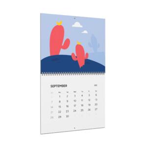 2025 Four Season Themed Wall Calendars - Image 6