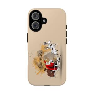 Merry Christmas Santa with Deer - GIFTZ For Your Loved Ones