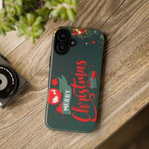 Festive Christmas Phone Case - Merry Christmas Design - GIFTZ For Your Loved Ones