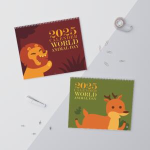 2025 World Animal Day Wall Calendars - Image 4