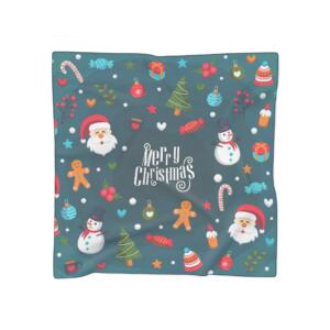 Merry Christmas Poly Scarf - Festive Holiday Accessory - Image 9