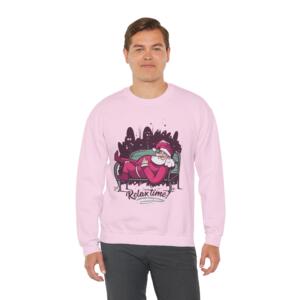 Santa Relax Time Unisex Crewneck Sweatshirt - Image 14