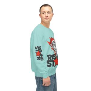 Rising Star on Christmas - Unisex Lightweight Crewneck Sweatshirt - Image 11