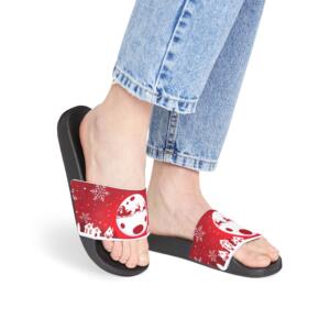 Festive Women's Removable-Strap Sandals - Perfect for Christmas and Holiday Cheer - Image 1