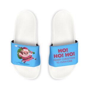 Ho! Ho! Ho! Merry Christmas to Everyone | Men's Removable-Strap Sandals - Image 10