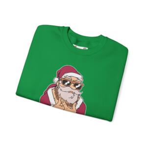 Funny Santa Crewneck Sweatshirt - 'Gift'in Ain't Easy' Unisex Holiday Apparel - Image 4