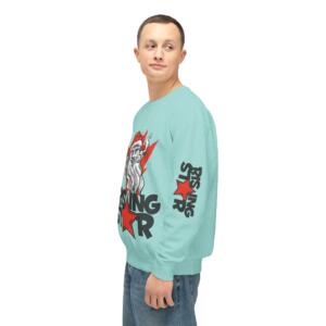 Rising Star on Christmas - Unisex Lightweight Crewneck Sweatshirt - Image 12