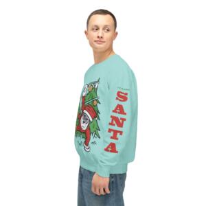 Funny Santa Crewneck Sweatshirt - Holiday Cheer - Image 12