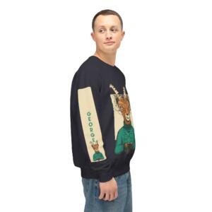 George Goat Unisex Crewneck Sweatshirt - Cozy & Fun for All Occasions - Image 3