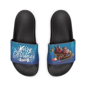 Merry Christmas Everyone | Men's Removable-Strap Sandals - Image 5