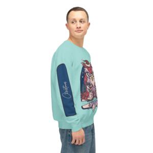 Charming Owl Family Crewneck Sweatshirt - Unisex Winter Style - Image 11