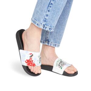Cozy Holiday Women's Removable-Strap Sandals - Festive Comfort for Every Occasion - Image 1