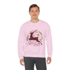 Santa Squad Unisex Crewneck Sweatshirt - Cozy Holiday Vibes - Image 2