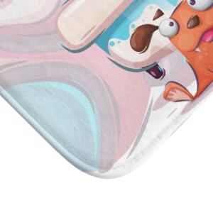 Cute Cartoon Dog Bath Mat - Fun Pet Design for Kids' Bathrooms - Image 6