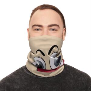 Fun Cartoon Face Winter Neck Gaiter for Kids – Playful Winter Accessories