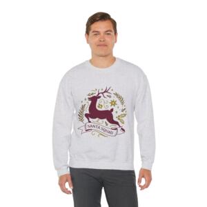 Santa Squad Unisex Crewneck Sweatshirt - Cozy Holiday Vibes - Image 6