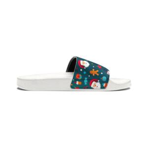 Merry Christmas Pattern | Men's Removable-Strap Sandals - Image 8