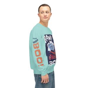 Funny Halloween Unisex Crewneck Sweatshirt - 'RAWR I Mean BOO!' - Image 3