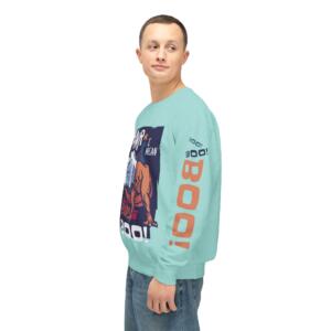 Funny Halloween Unisex Crewneck Sweatshirt - 'RAWR I Mean BOO!' - Image 4