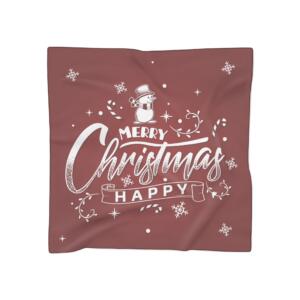 Merry Christmas Poly Scarf | Festive Winter Accessory - Image 9