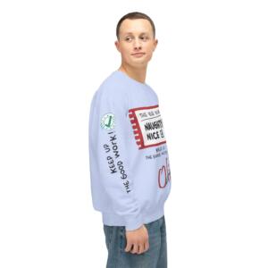 Naughty Nice Crewneck Sweatshirt - Keep Up the Good Work! - Image 3