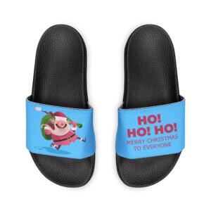Ho! Ho! Ho! Merry Christmas to Everyone | Men's Removable-Strap Sandals - Image 5