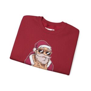 Funny Santa Crewneck Sweatshirt - 'Gift'in Ain't Easy' Unisex Holiday Apparel - Image 12