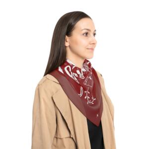 Merry Christmas Poly Scarf | Festive Winter Accessory - Image 7