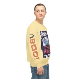 Funny Halloween Unisex Crewneck Sweatshirt - 'RAWR I Mean BOO!' - Image 7