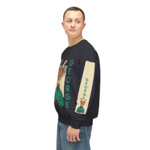 George Goat Unisex Crewneck Sweatshirt - Cozy & Fun for All Occasions - Image 4
