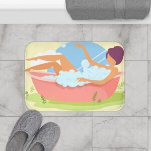 Relaxing Bath Mat | Bubble Bath Design for Spa Vibes - Image 4