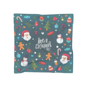 Merry Christmas Poly Scarf - Festive Holiday Accessory - Image 12