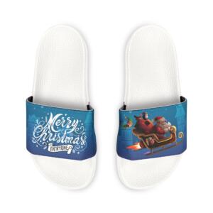 Merry Christmas Everyone | Men's Removable-Strap Sandals - Image 10