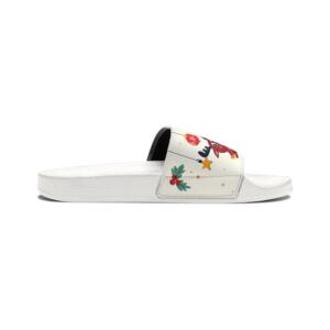 Funny Christmas Character Vector | Men's Removable-Strap Sandals - Image 8