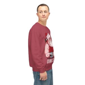 Santa Gym Sweatshirt - Building Gift Giving Stamina - Image 11