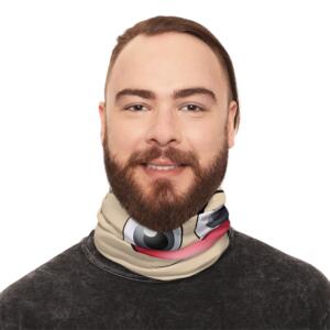 Fun Cartoon Face Winter Neck Gaiter for Kids – Playful Winter Accessories - Image 3