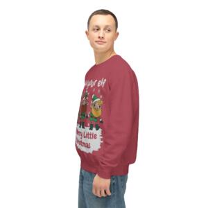 Have Your Elf Unisex Lightweight Crewneck Sweatshirt - A Merry Little Christmas - Image 11
