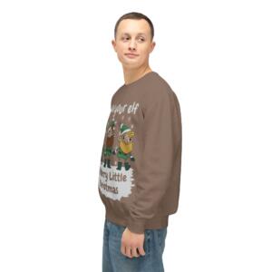Have Your Elf Unisex Lightweight Crewneck Sweatshirt - A Merry Little Christmas - Image 4