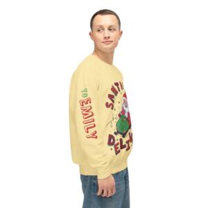 Santa's Special Delivery Unisex Lightweight Crewneck Sweatshirt - Image 3