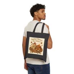 Gather Round for Cider - Cotton Canvas Tote Bag - Image 7