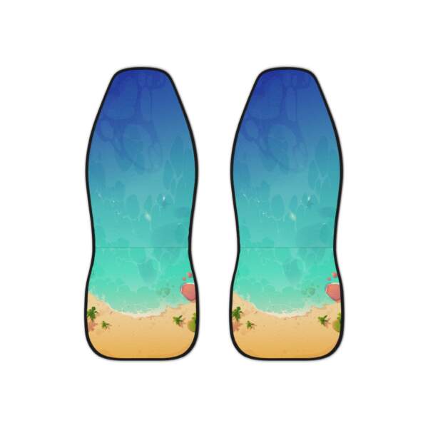 Tropical Beach Car Seat Covers - Summer Vibes for Your Vehicle - GIFTZ For your loved ones