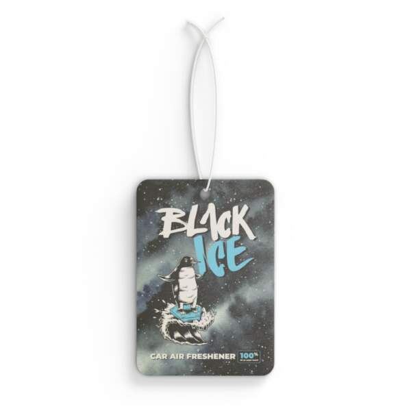 Black Ice Car Air Freshener - Refresh Your Ride with Cool Scent - GIFTZ For Your loved Ones