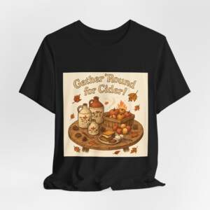 Cider Gathering Tee - Unisex Jersey Short Sleeve tee - Image 4