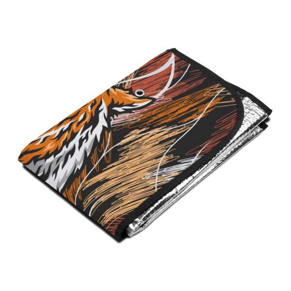 Fierce Tiger Car Sun Shades – Protect Your Vehicle with Style - GIFTZ For Your Loved Ones
