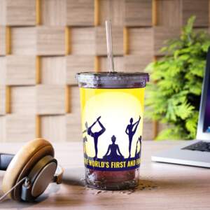 Suave Acrylic Cup Yoga Lovers Tumbler - GIFTZ For your loved ones