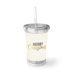 Merry Christmas Acrylic Cup - GIFTZ For Your Loved Ones