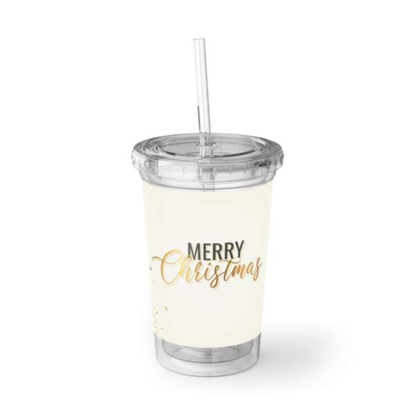 Merry Christmas Acrylic Cup - GIFTZ For Your Loved Ones